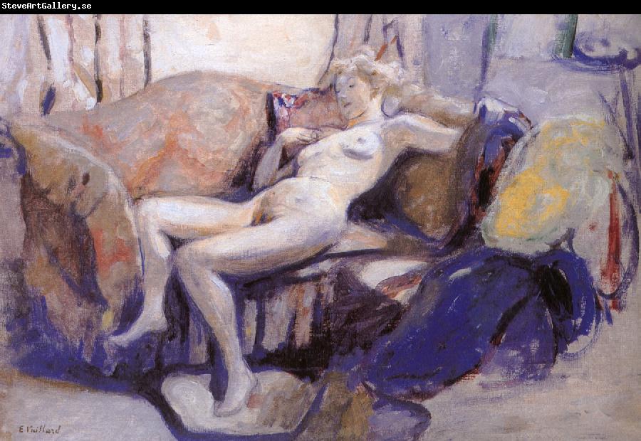 Edouard Vuillard Sofa of nude women